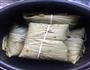 荷叶板栗饭的做法图解8