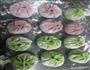 彩色蔬菜汁饺子、花卷和包子的做法图解5