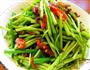 蓠蒿炒腊肉的做法图解6