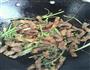 香菜爆牛肉的做法图解6
