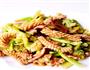 鱿鱼花菜的做法图解1