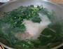 猪肝瘦肉菠菜汤的做法图解5