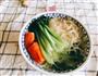 青菜蟹柳面的做法图解4