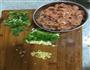 肉末酸豆角的做法图解2
