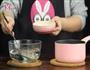 椰汁蜜豆西米糕的做法图解2