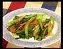 炒小白菜的做法图解3