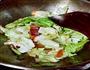 腊肉炒圆白菜的做法图解5