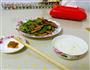 五花肉炒香干尖椒的做法图解9
