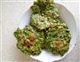 芹菜叶鸡蛋饼的做法图解4