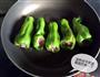 青椒塞肉的做法图解2