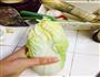 白菜粉丝卷的做法图解2