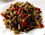 爆炒酸豆角的做法图解2