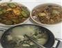 娃娃菜烩平菇豆腐肉丝的做法图解1