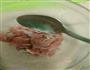 芥菜牛肉粥的做法图解2