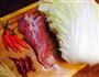 醋溜白菜里脊肉的做法图解1