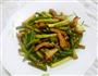 蒜苔炒肉的做法图解8