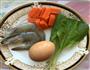 宝宝辅食 虾仁鸡蛋蔬菜米饼的做法图解1