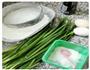 韭菜鸡蛋馅素水饺的做法图解1