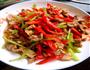芹菜炒肉的做法图解3