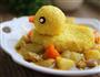 小黄鸭咖喱鸡肉饭的做法图解4