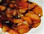 小炒花菜与肉片的做法图解2