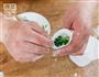 干贝菠菜饺的做法图解4