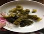 扁豆炒酸菜的做法图解2