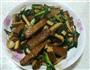 香干炒大蒜苗的做法图解7