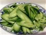 青瓜肉片炒蛋的做法图解2