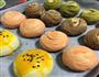 蛋黄酥&抹茶、可可、草莓酥的做法图解20