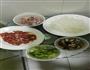 白萝卜瘦肉炒饭的做法图解1