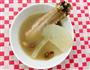 小鱼生汤品②白萝卜淡菜排骨汤的做法图解3