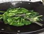 菜心搭猪肉的做法图解4