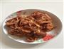 白菜丝炒肉片的做法图解1