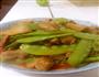 回锅肉炒豌豆角的做法图解6