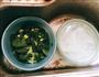 青菜虾仁炒米粉的做法图解1