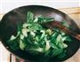 青菜虾仁炒米粉的做法图解3