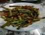 肉炒四季豆的做法图解1