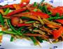 蒜苗炒肉的做法图解6