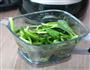 菠菜汁手擀面的做法图解1