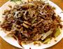 榨菜羊肉片的做法图解1