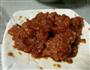 毛豆肉末的做法图解1