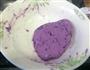 星星紫薯糯米奶酪饼的做法图解4