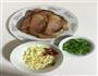 闭风儿菜炒腊肉的做法图解1