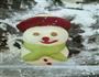 圣诞小雪人馒头的做法图解5
