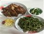 香椿炒腊肉的做法图解1