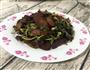 香椿炒腊肉的做法图解10