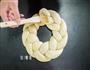 圣诞甜品主角-圣诞花环面包的做法图解13