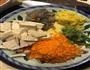 虾仁豆腐菠萝饼的做法图解1