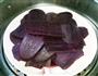 紫薯芝麻饼的做法图解1